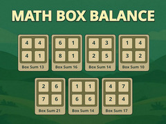                                                                     Math Box Balance ﺔﺒﻌﻟ