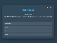                                                                     Quiztopia ﺔﺒﻌﻟ