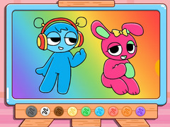                                                                     Coloring Book: Sprunki Pinki & Oren ﺔﺒﻌﻟ