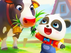                                                                     Jigsaw Puzzle: Baby Panda Cow Ranch ﺔﺒﻌﻟ