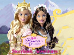                                                                     Barbie as the Princess and the Pauper Storybook Adventures ﺔﺒﻌﻟ