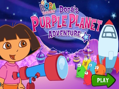                                                                     Dora The explorer Dora's Purple Planet Adventure ﺔﺒﻌﻟ