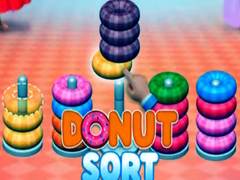                                                                     Donut Sort ﺔﺒﻌﻟ