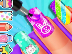                                                                     Coloring Book: Girls Nail Art Design ﺔﺒﻌﻟ