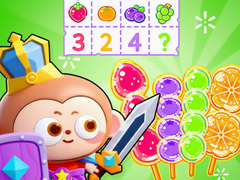                                                                     Cool Math For Kids: Food Counting ﺔﺒﻌﻟ