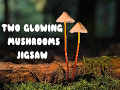                                                                     Two Glowing Mushrooms Jigsaw ﺔﺒﻌﻟ