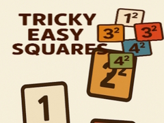                                                                     Tricky Easy Squares ﺔﺒﻌﻟ