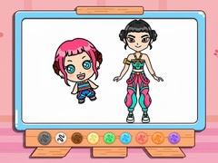                                                                     Coloring Book: Zoey Kpop Demon Hunters ﺔﺒﻌﻟ