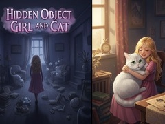                                                                     Hidden Object - Girl and Cat ﺔﺒﻌﻟ