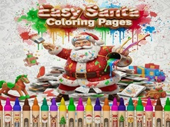                                                                     Easy Santa Coloring Pages ﺔﺒﻌﻟ