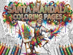                                                                     Santa Mandala Coloring Pages ﺔﺒﻌﻟ