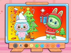                                                                     Coloring Book: Christmas Labubu ﺔﺒﻌﻟ