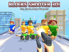                                                                     Blocks Shooter 3D! Run, Shoot, Merge Weapons! ﺔﺒﻌﻟ