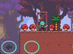                                                                     The Blue-Haired Warrior vs the Red Mushroom Monsters ﺔﺒﻌﻟ