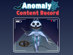                                                                     Anomaly Content Record ﺔﺒﻌﻟ