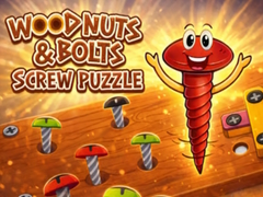                                                                     Wood Nuts and Bolts Screw Puzzle ﺔﺒﻌﻟ