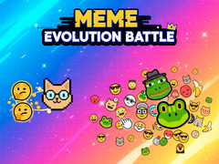                                                                     Meme Evolution Battle ﺔﺒﻌﻟ