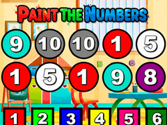                                                                     Paint The Numbers ﺔﺒﻌﻟ
