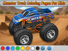                                                                     Monster Truck Coloring Pages For Kids ﺔﺒﻌﻟ