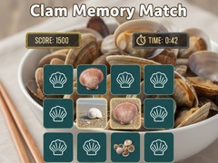                                                                     Clam Memory Match ﺔﺒﻌﻟ