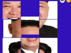                                                                     Kim Jong Un Tile Puzzle ﺔﺒﻌﻟ