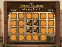                                                                     Emperor Shah Jahan Memory Match ﺔﺒﻌﻟ