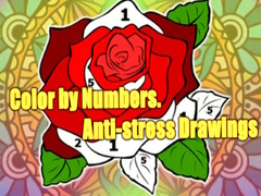                                                                     Color by Numbers. Anti-stress Drawings ﺔﺒﻌﻟ