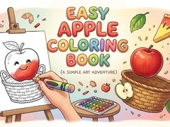                                                                     Easy Apple Coloring Book ﺔﺒﻌﻟ