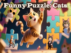                                                                     Funny Puzzle: Cats ﺔﺒﻌﻟ