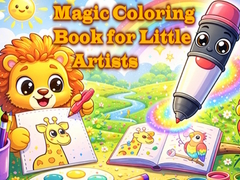                                                                     Magic Coloring Book for Little Artists ﺔﺒﻌﻟ