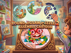                                                                     Round Jigsaw Puzzle 2 Assemble Cartoon ﺔﺒﻌﻟ