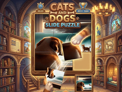                                                                     Cats and Dogs Slide Puzzle ﺔﺒﻌﻟ