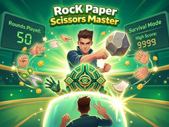                                                                     Rock Paper Scissors Master ﺔﺒﻌﻟ