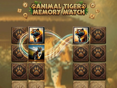                                                                     Animal Tiger Memory Match ﺔﺒﻌﻟ