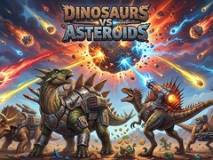                                                                     Dinosaurs vs Asteroids ﺔﺒﻌﻟ