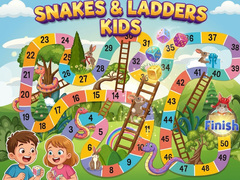                                                                     Snake & Ladder Kids ﺔﺒﻌﻟ
