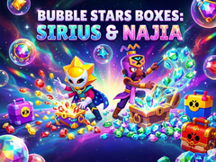                                                                     Bubble Stars boxes: Sirius & Najia ﺔﺒﻌﻟ