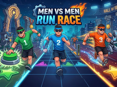                                                                     Men vs Men Run Race ﺔﺒﻌﻟ