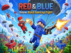                                                                     Red & Blue: Online. Build! Destroy! Fight! ﺔﺒﻌﻟ