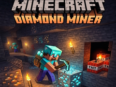                                                                     Minecraft Diamond Miner ﺔﺒﻌﻟ