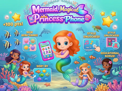                                                                     Mermaid Magical Princess Phone ﺔﺒﻌﻟ