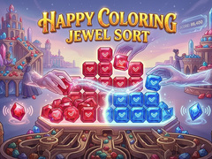                                                                     Happy Coloring Jewel Sort ﺔﺒﻌﻟ