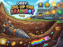                                                                     Obby: Dig Up The Brainrot! ﺔﺒﻌﻟ