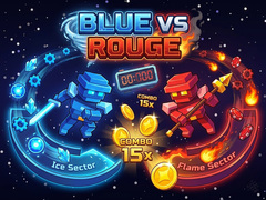                                                                     Blue VS Rouge ﺔﺒﻌﻟ