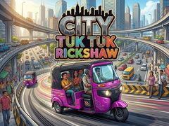                                                                     City Tuk Tuk Rickshaw ﺔﺒﻌﻟ