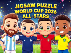                                                                     Jigsaw Puzzle: World Cup 2026 All-Stars ﺔﺒﻌﻟ