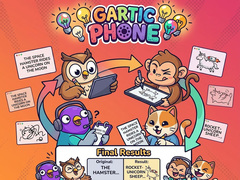                                                                     Gartic Phone ﺔﺒﻌﻟ