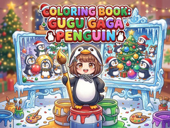                                                                     Coloring Book: Gugu Gaga Penguin ﺔﺒﻌﻟ