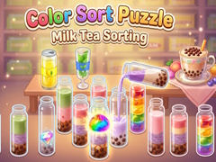                                                                     Color Sort Puzzle Milk Tea Sorting ﺔﺒﻌﻟ