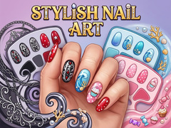                                                                     Stylish Nail Art ﺔﺒﻌﻟ
